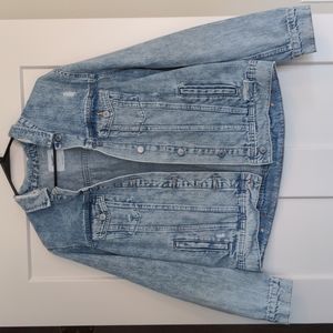 Old Navy Distressed Denim Jacket